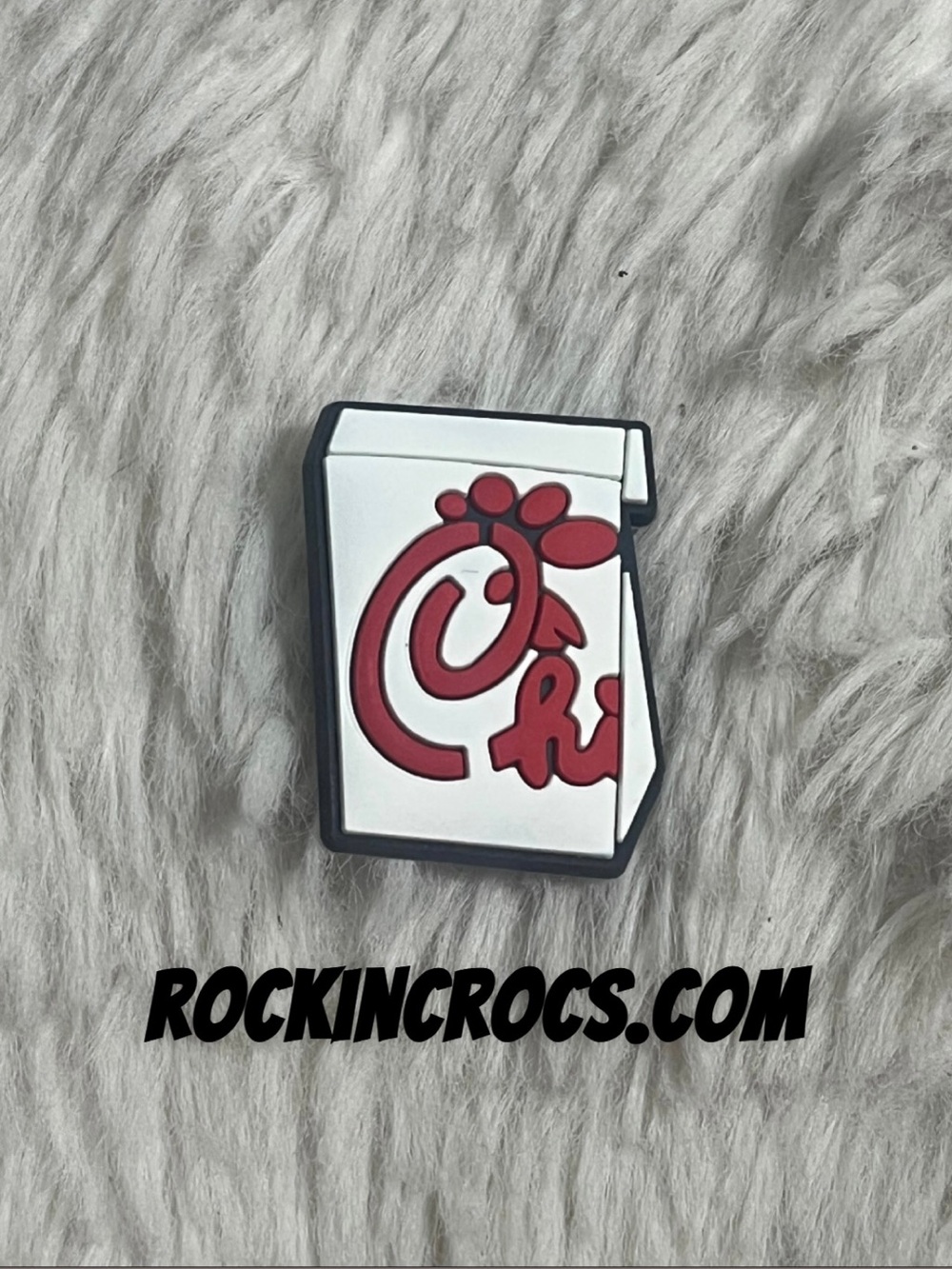 Chick-fil-a Croc Charm